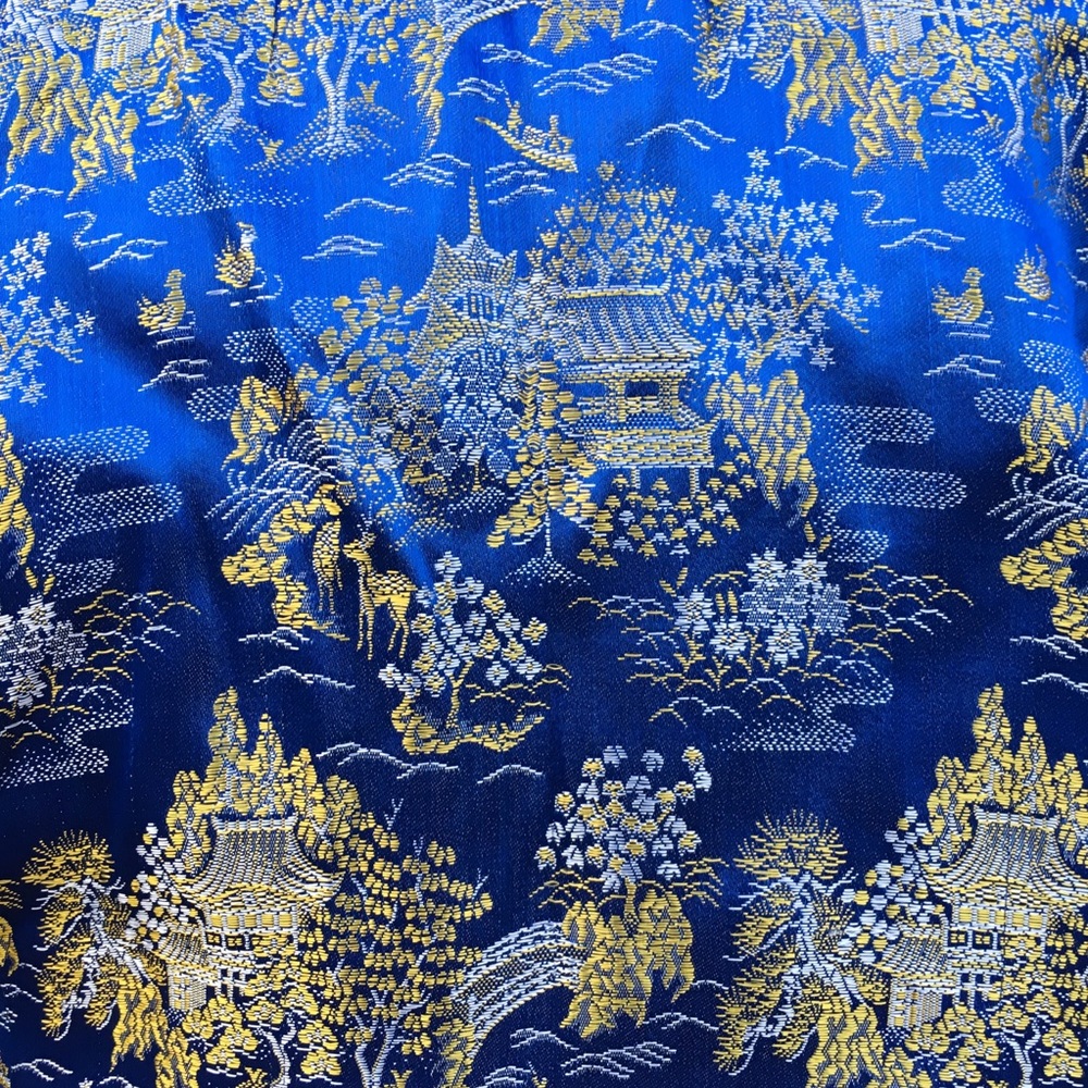 Vintage Authentic Chinese Mandarin Shirt Tunic Med - Picture 4 of 11